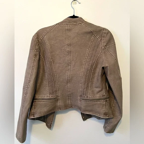 LA COALITION leather jacket - large - Picture 3 of 3